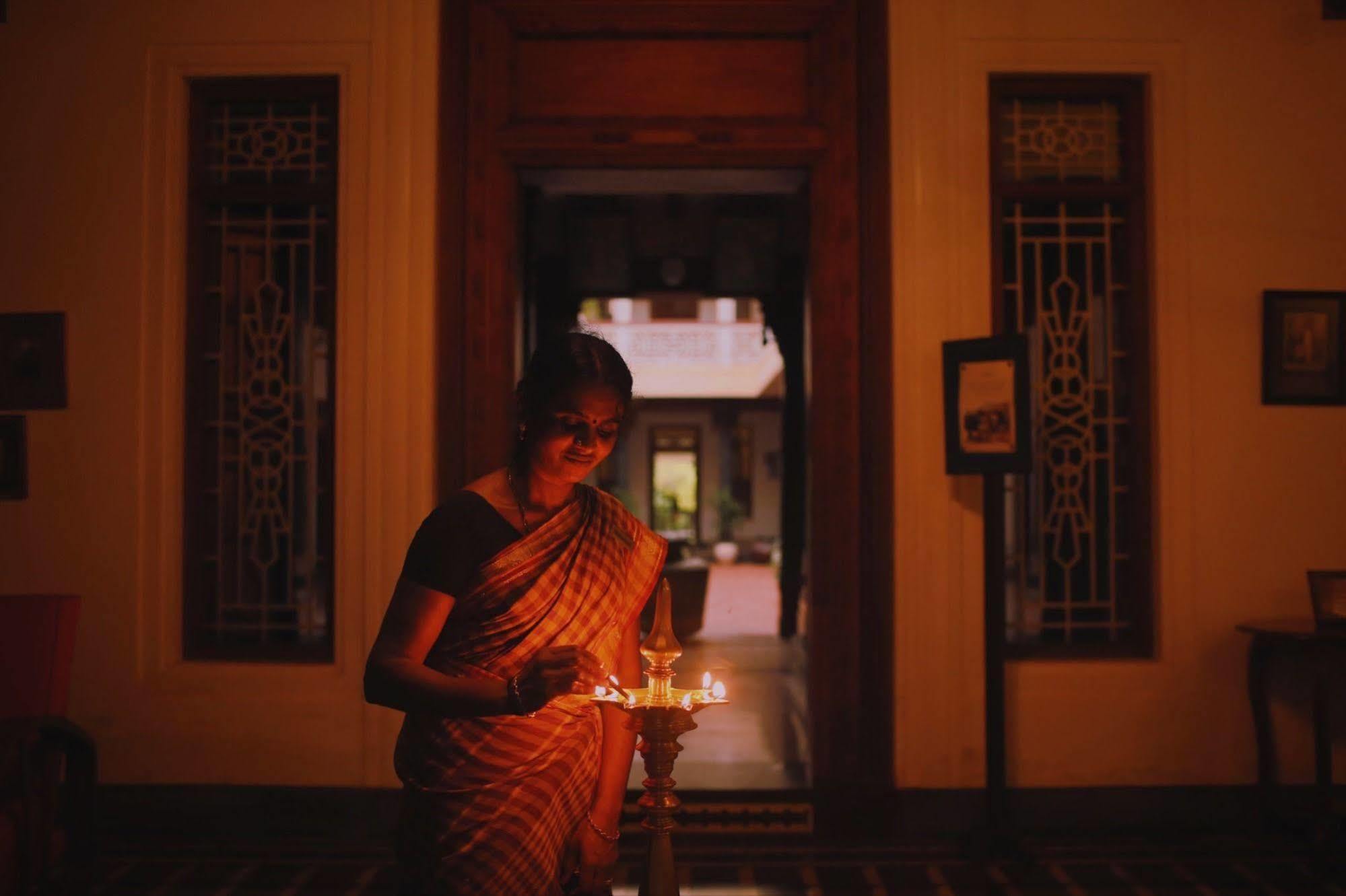 Visalam Chettinad Palace - A Cgh Earth Experience Kānādukāttān Esterno foto