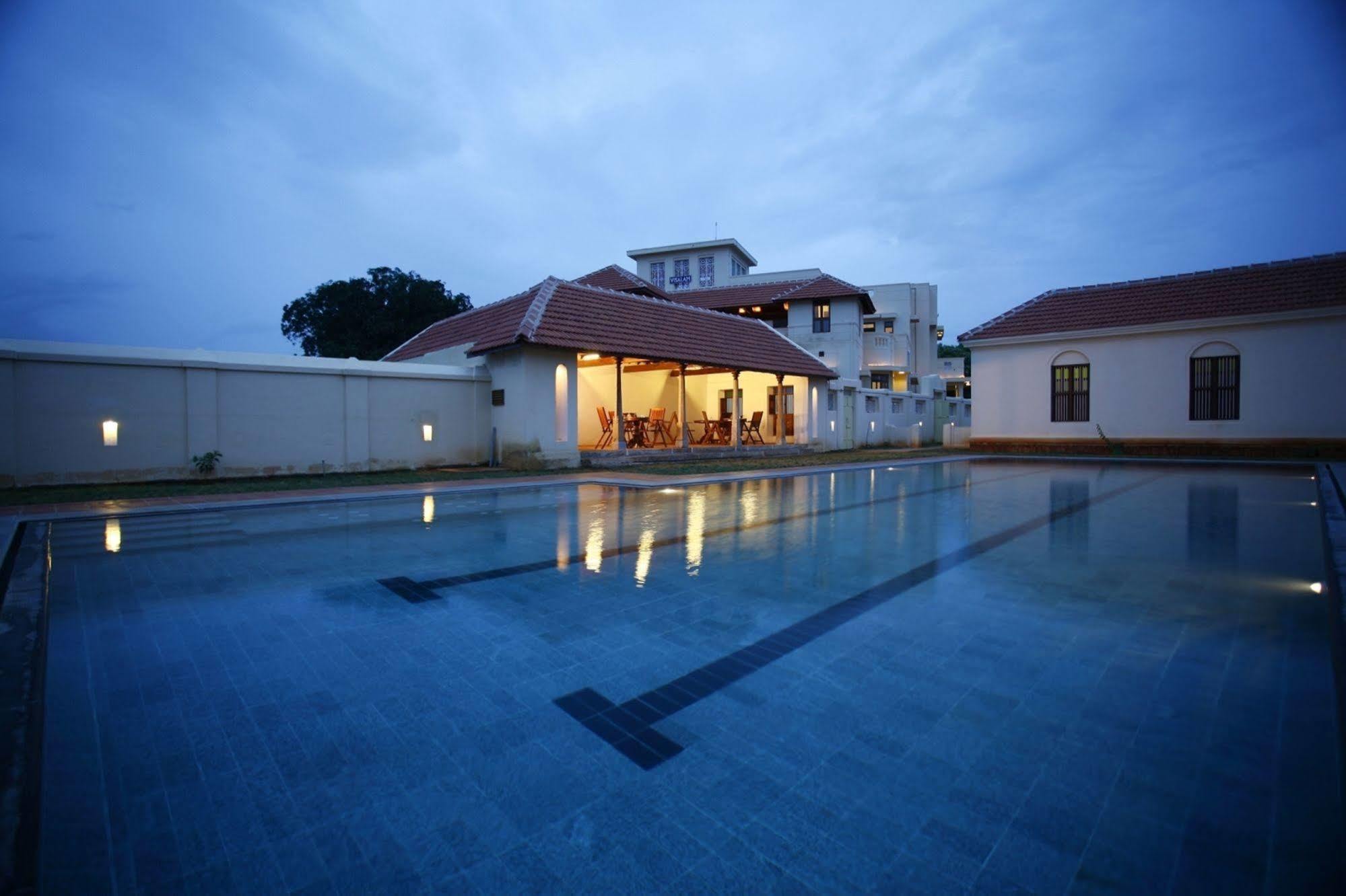Visalam Chettinad Palace - A Cgh Earth Experience Kānādukāttān Esterno foto