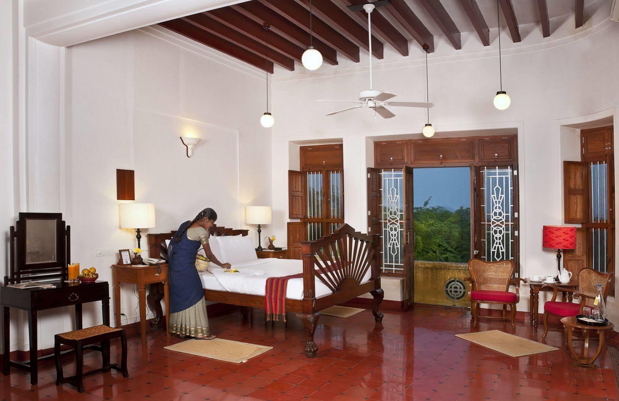 Visalam Chettinad Palace - A Cgh Earth Experience Kānādukāttān Esterno foto