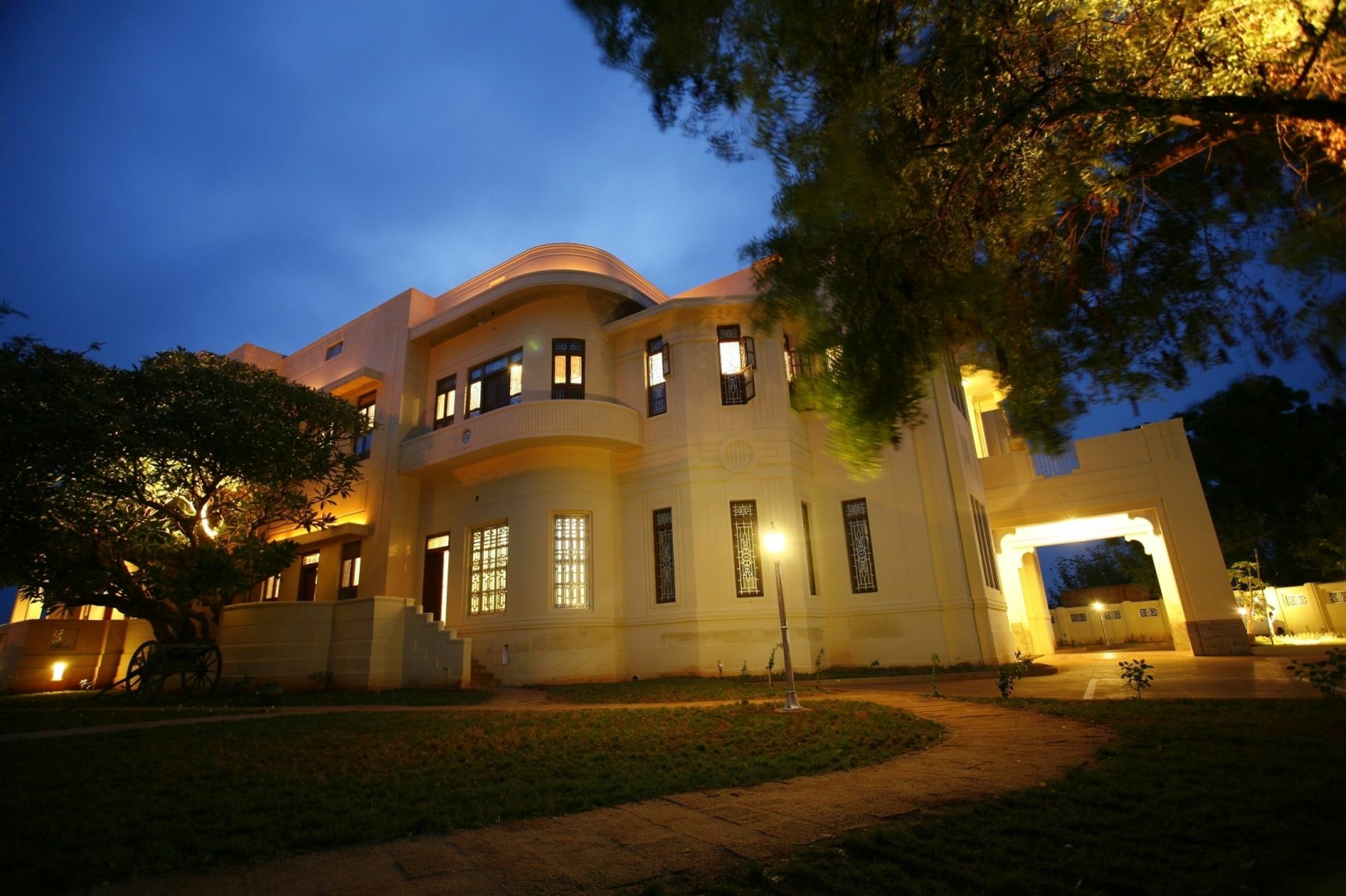 Visalam Chettinad Palace - A Cgh Earth Experience Kānādukāttān Esterno foto